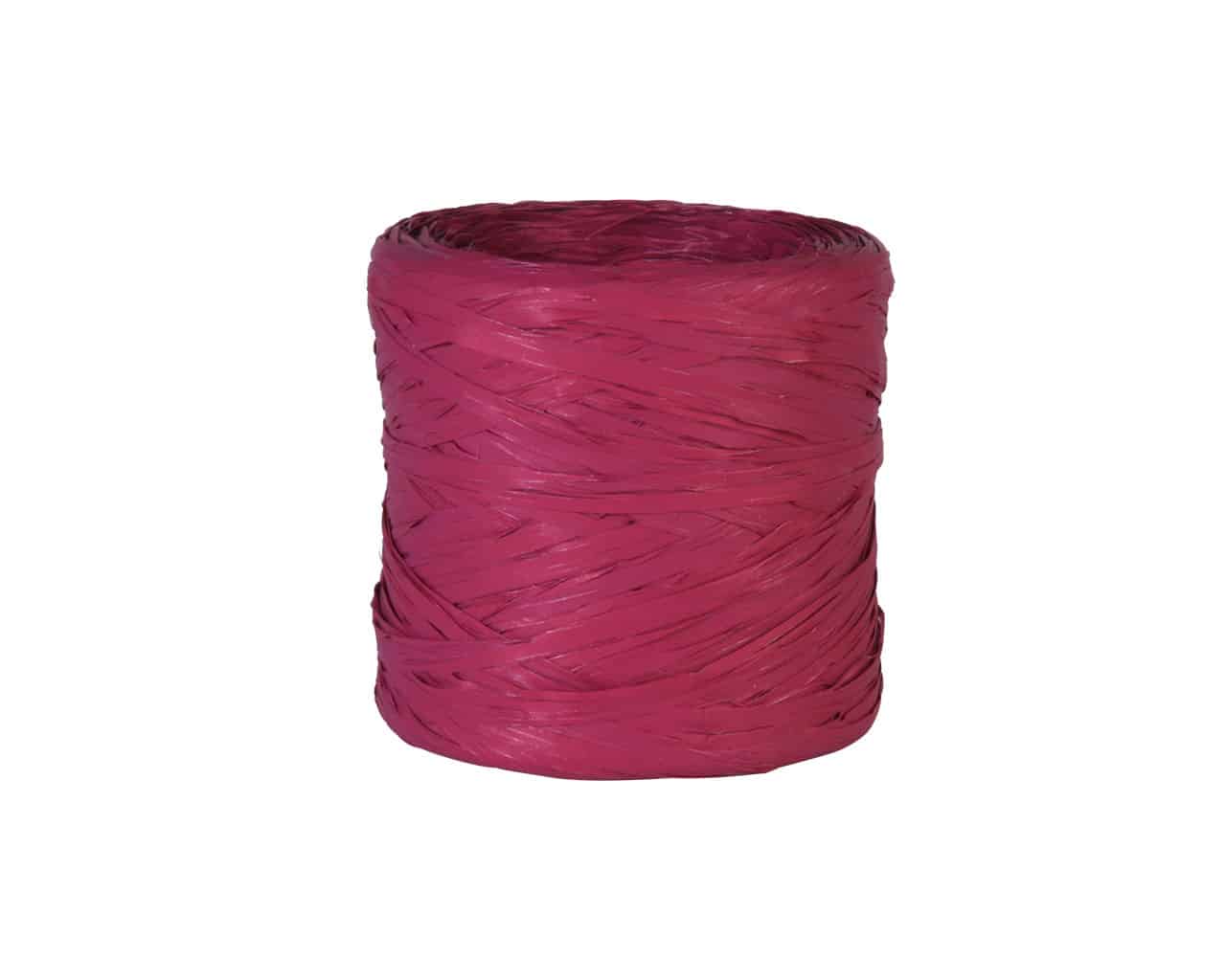 Raffia basic lint 200m | 11 bordeaux rood