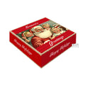 Vintage Christmas doos met deksel 37x37x10,5cm